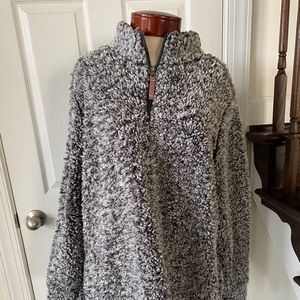 NWOT Gray Weatherproof Women's Half Zip Sweatshirt